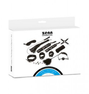 Complete 11-Piece Bondage Set for Beginners II - Black